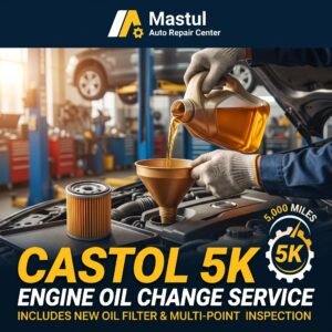 Castol 5K Engine Oil Change Service