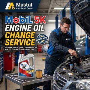Mobil 5K Engine Oil Change Service