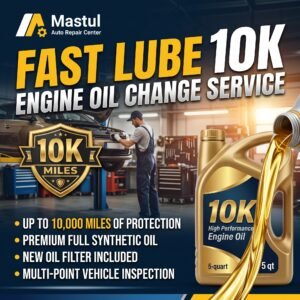 Fast Lube 10K Engine Oil Change Service