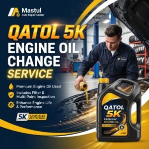 Qatol 5K Engine Oil Change Service