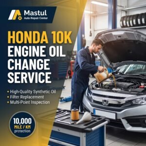 Honda 10K Engine Oil Change Service