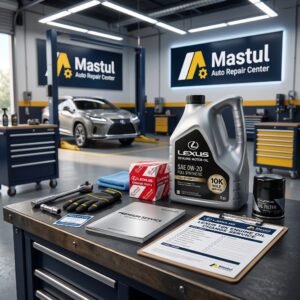 Lexus 10K Engine Oil Change Service