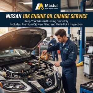 Nissan 10K Engine Oil Change Service