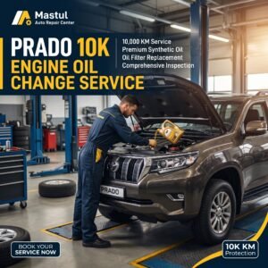Prado 10K Engine Oil Change Service