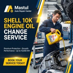 Shell 10K Engine Oil Change Service